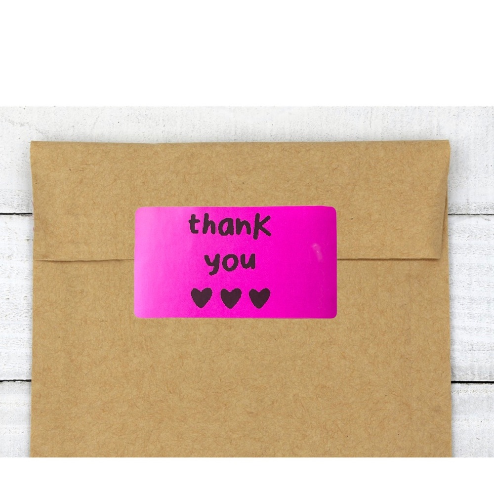 THANK YOU STICKERS $5 per 100 stickers